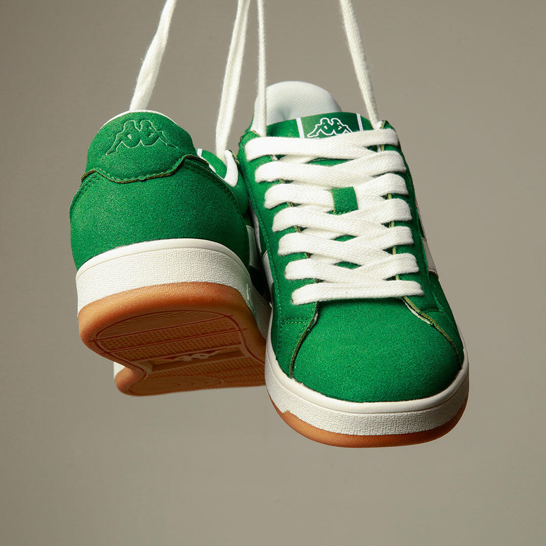 Baskets adulte Marlon vert, blanc 4/7