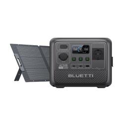 BLUETTI Station Électrique Portable AC50B 700W+Panneau Solaire 100W pour Caravan
