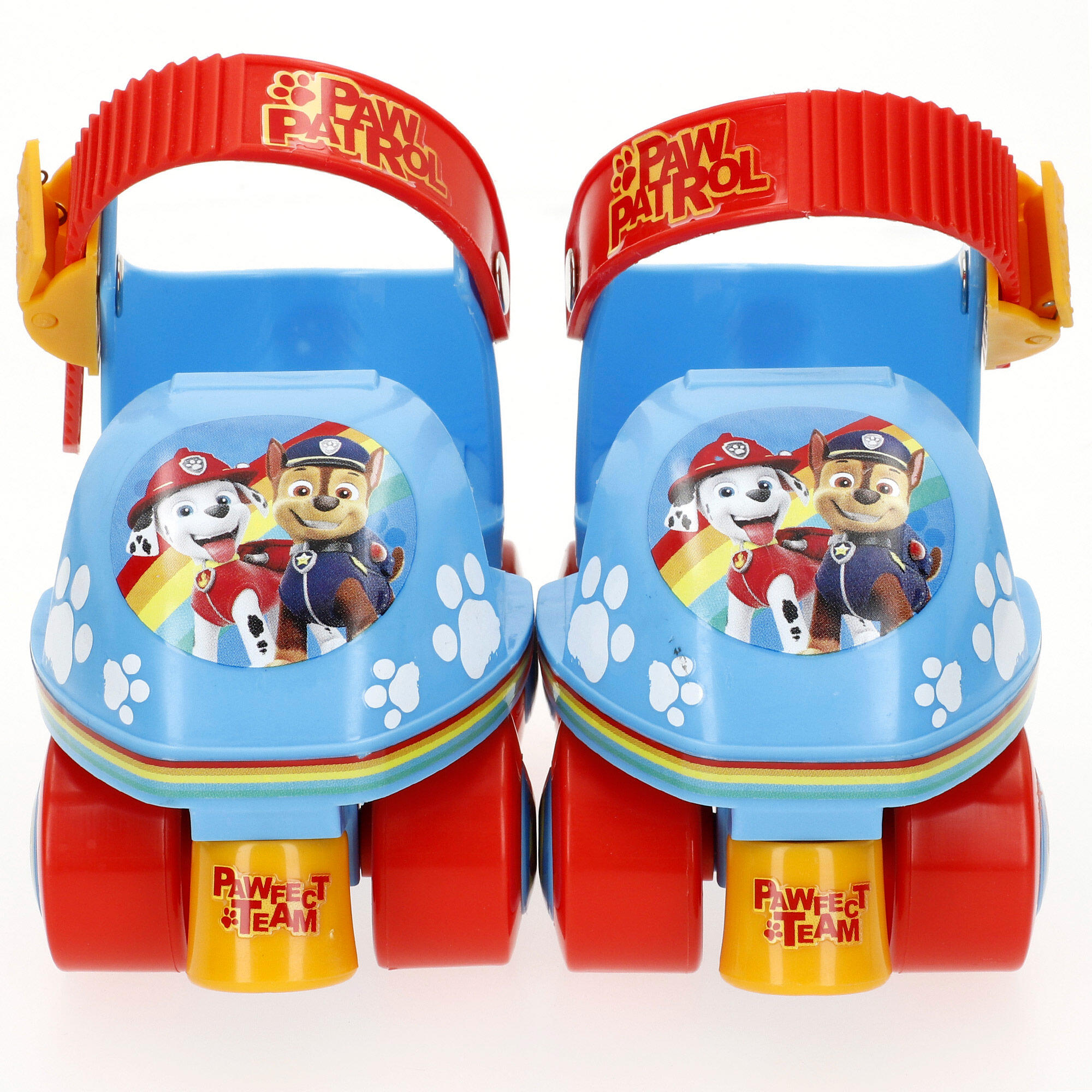 Paw Patrol Patins ajustáveis de 4 rodas, tamanho 32-36 máximo de 20 kg idades 3 7/7
