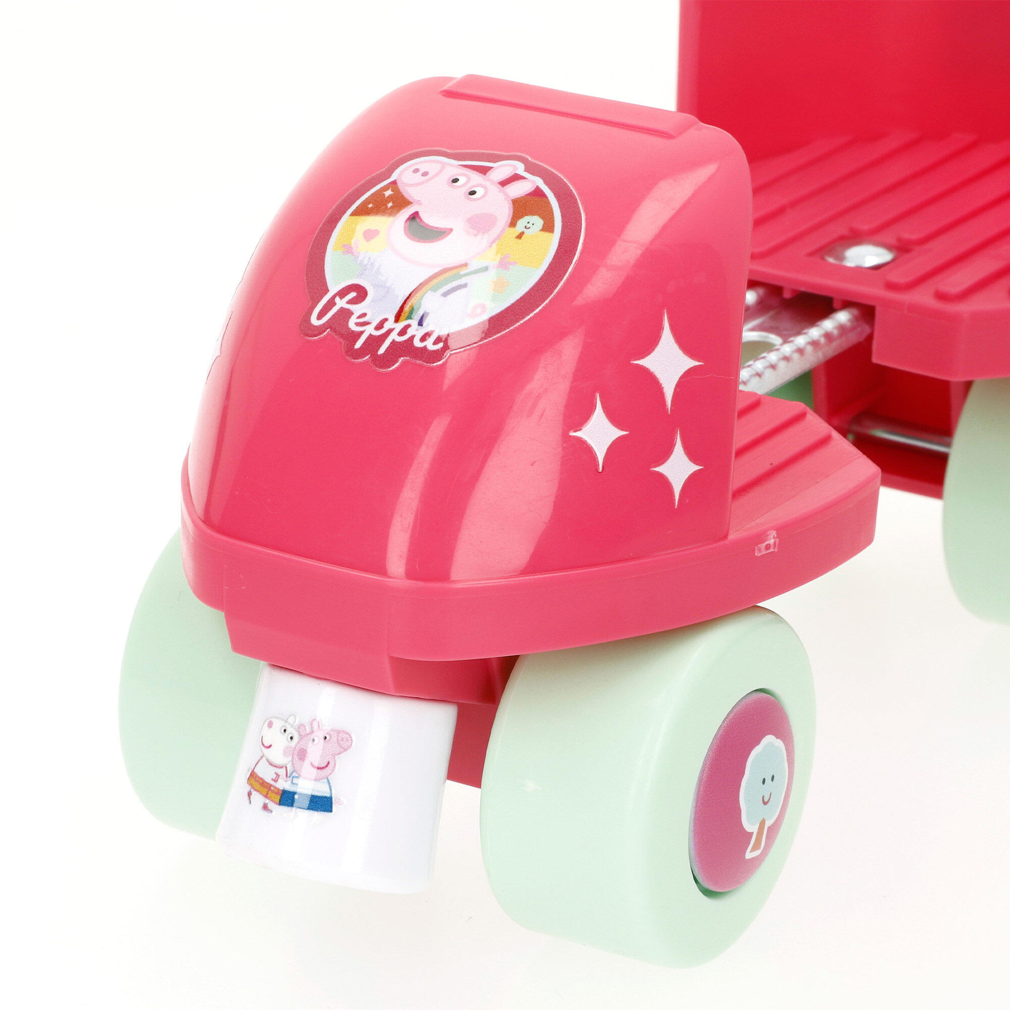 Peppa Pig Patines 4 ruedas ajustables talla 22-29 máx. 20 kg +3 años 6/7