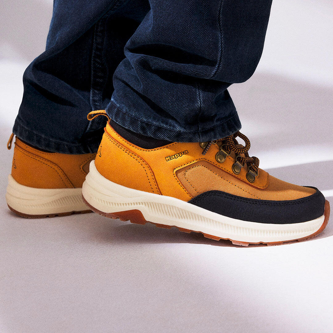 Kappa - Boots Enfant Moris Md Camel, Noir - Baskets - Jaune - Decathlon