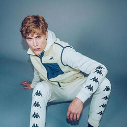 Veste sans manches homme Ghiro blanc, gris