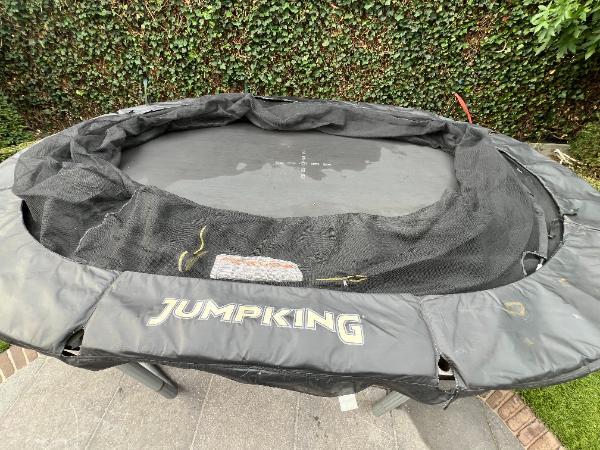 Tussen Particulieren - Trampoline JUMPKING JumpPOD Ovaal 350x244x89cm 4/7
