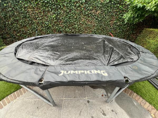 Tussen Particulieren - Trampoline JUMPKING JumpPOD Ovaal 350x244x89cm 7/7