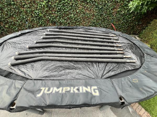 Tussen Particulieren - Trampoline JUMPKING JumpPOD Ovaal 350x244x89cm 5/7