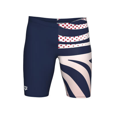 Spodenki Treningowe Arena Multi Stripes Swim Jammer 7/7