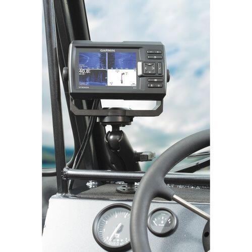 Support Horizontal pour sondeurs GARMIN ECHOMAP ET STRIKER 4" 3/4