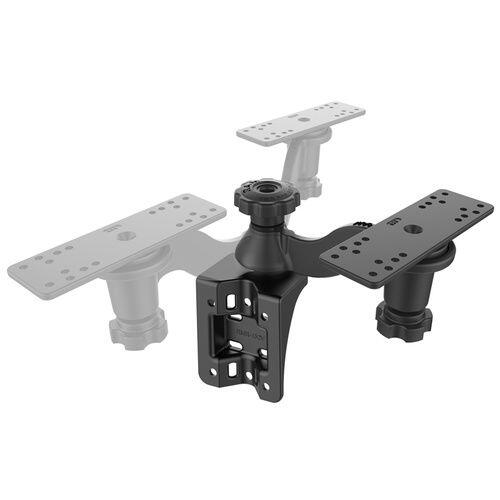 Support de montage Vertical déporté pour sondeurs et combinés 6 à 12" 2/4