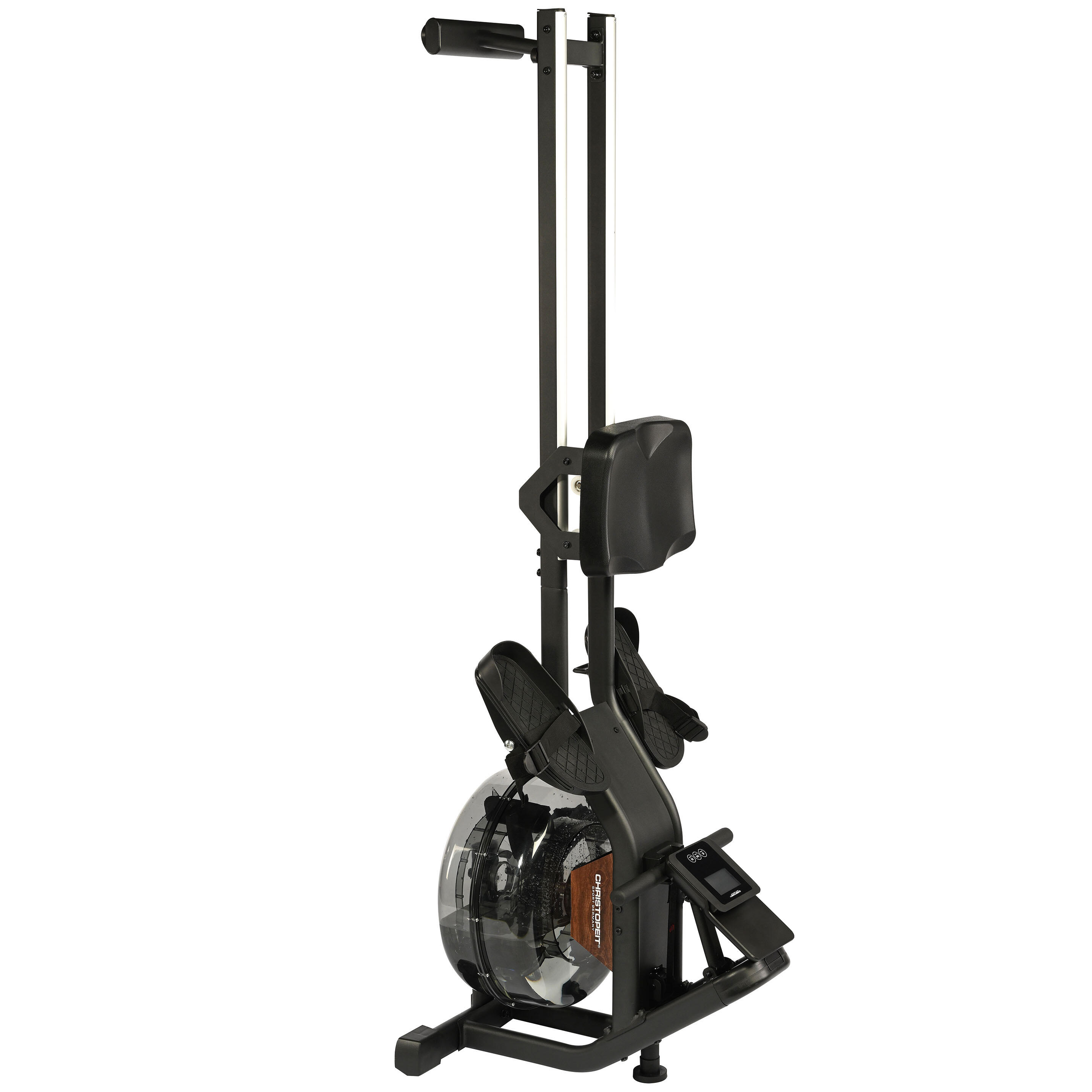 Rameur à résistance à l'eau - siège surélevé 120 kg, tapis inclus - Garda 9/12