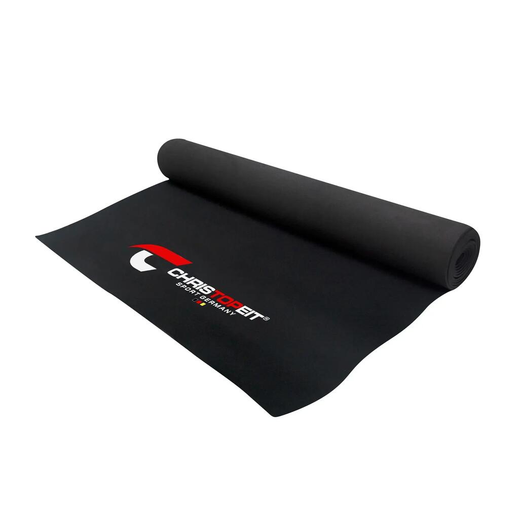 CHRISTOPEIT Floor Protection Mat Black 3 mm