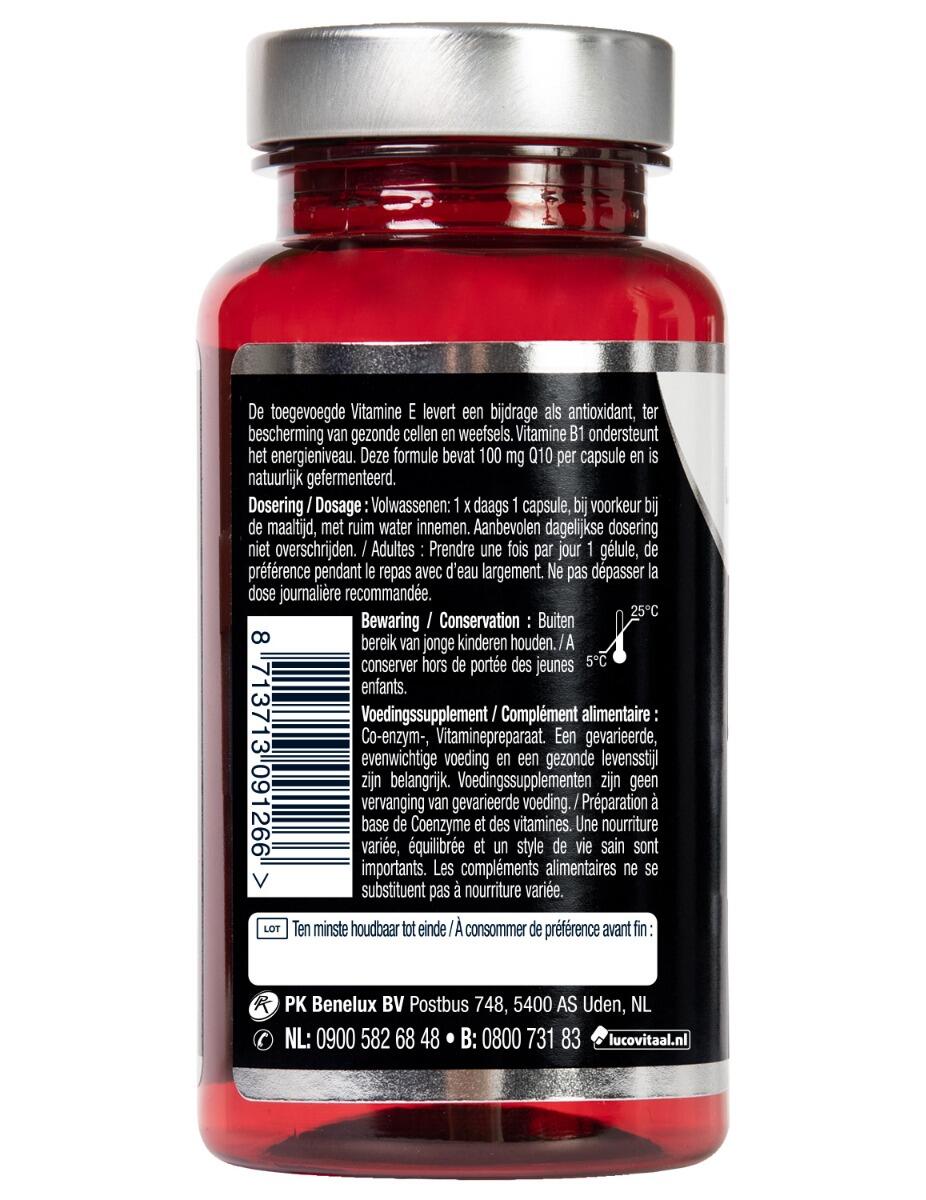 Lucovitaal Q10 100 mg 60 capsules 3/5