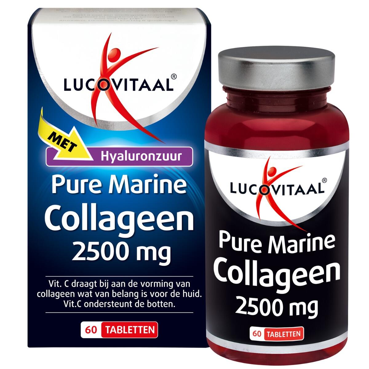 Lucovitaal Collageen 2500 mg Pure Marine 60 tabletten 5/5