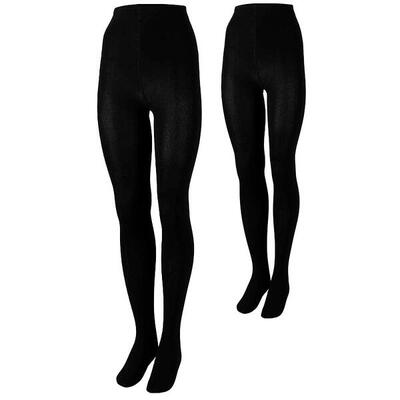 Heat keeper dames thermo panty 2-pack zwart