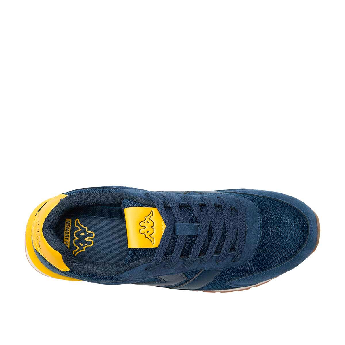 Baskets homme Martin bleu marine, jaune 5/6
