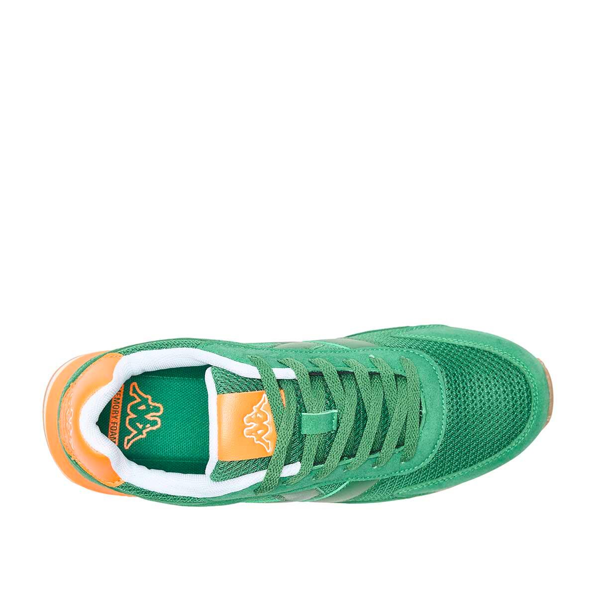 Baskets homme Martin vert, orange 5/6