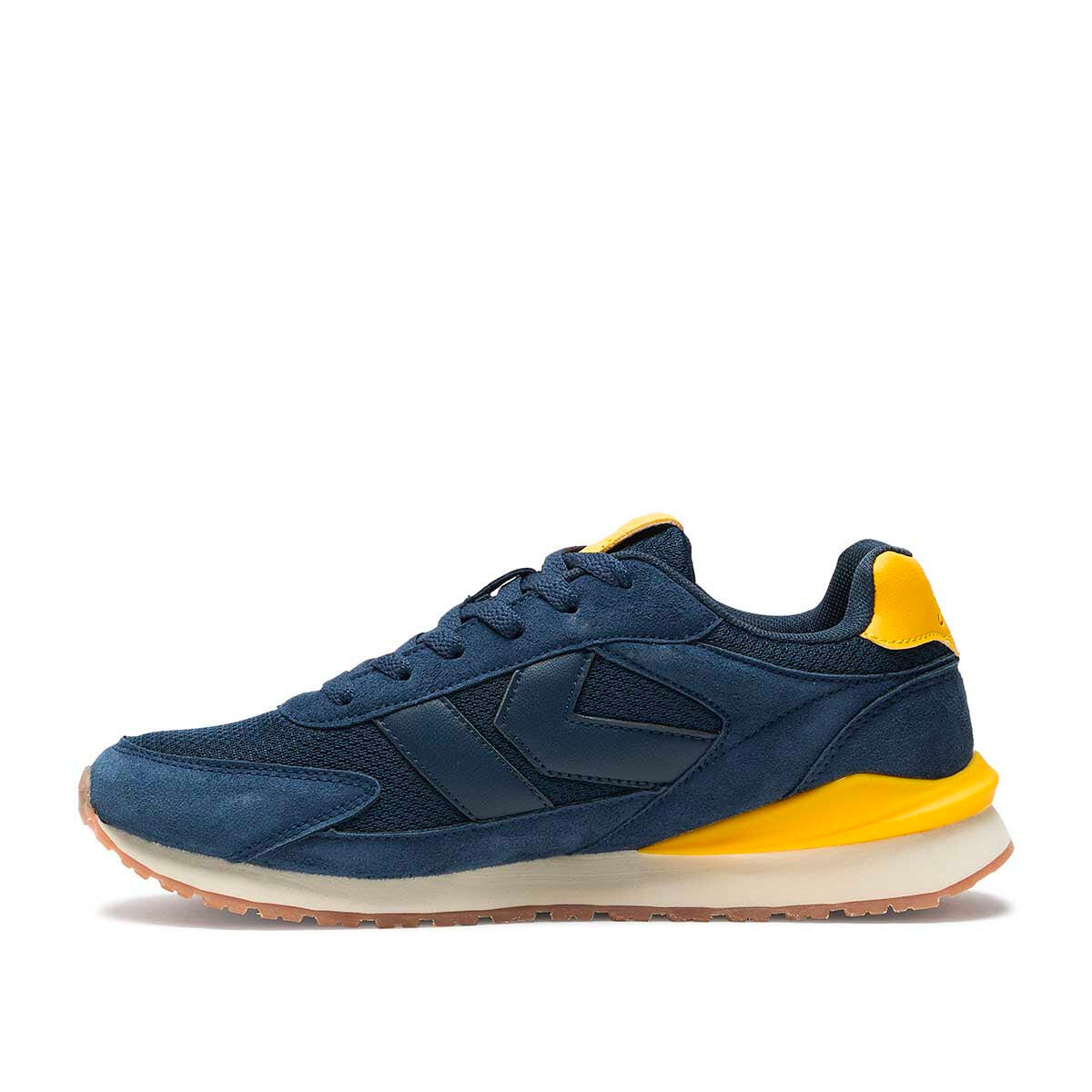 Baskets homme Martin bleu marine, jaune 4/6