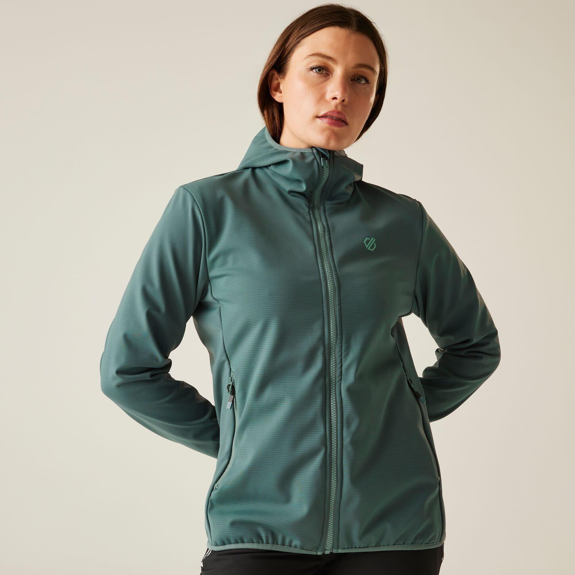Softshell Jassen Dames - DARE 2B Iced Softshell W - Element Grey 6/7