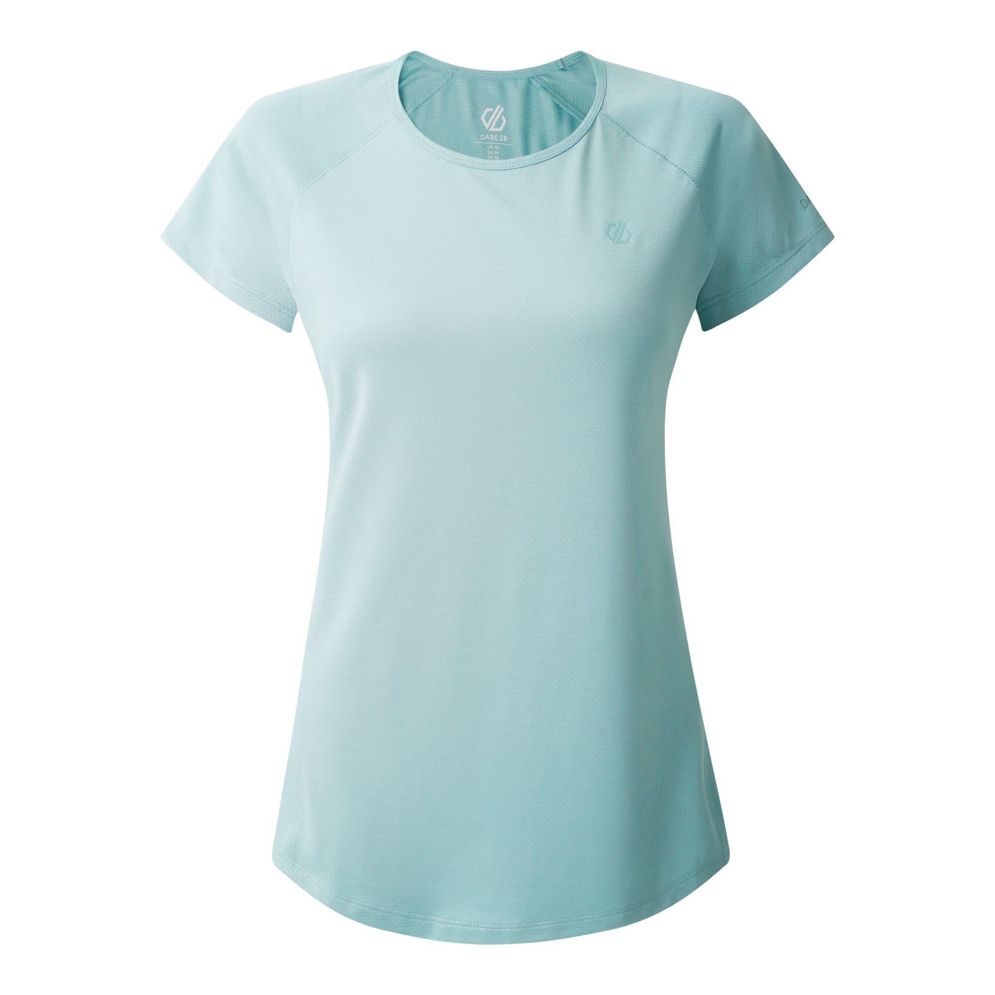 Dare 2b - T Shirts Et Chemises Femme - Dare 2b Corral Tee W - Aquifer - T-shirt Manches Courtes - Bleu - Decathlon