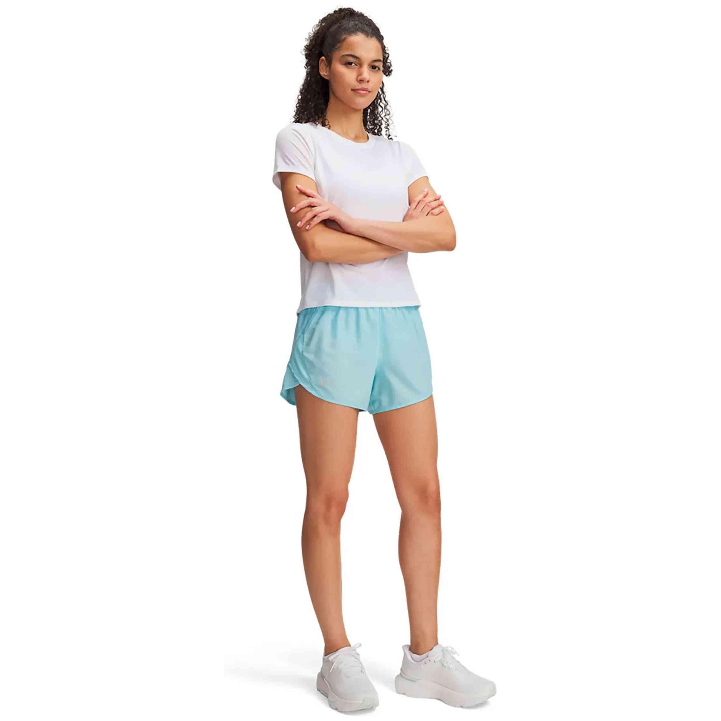 Spodenki Dasmkie  UA Fly By 3'' Shorts 1382438-494 XL 2/3