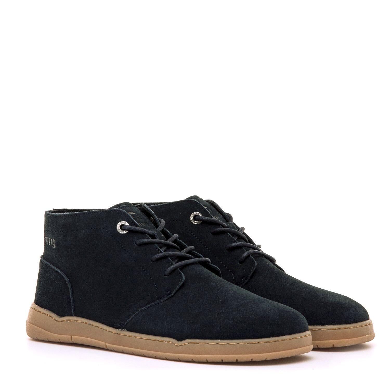 botas de tornozelo homem barefoot mtng free mia azul 4/7
