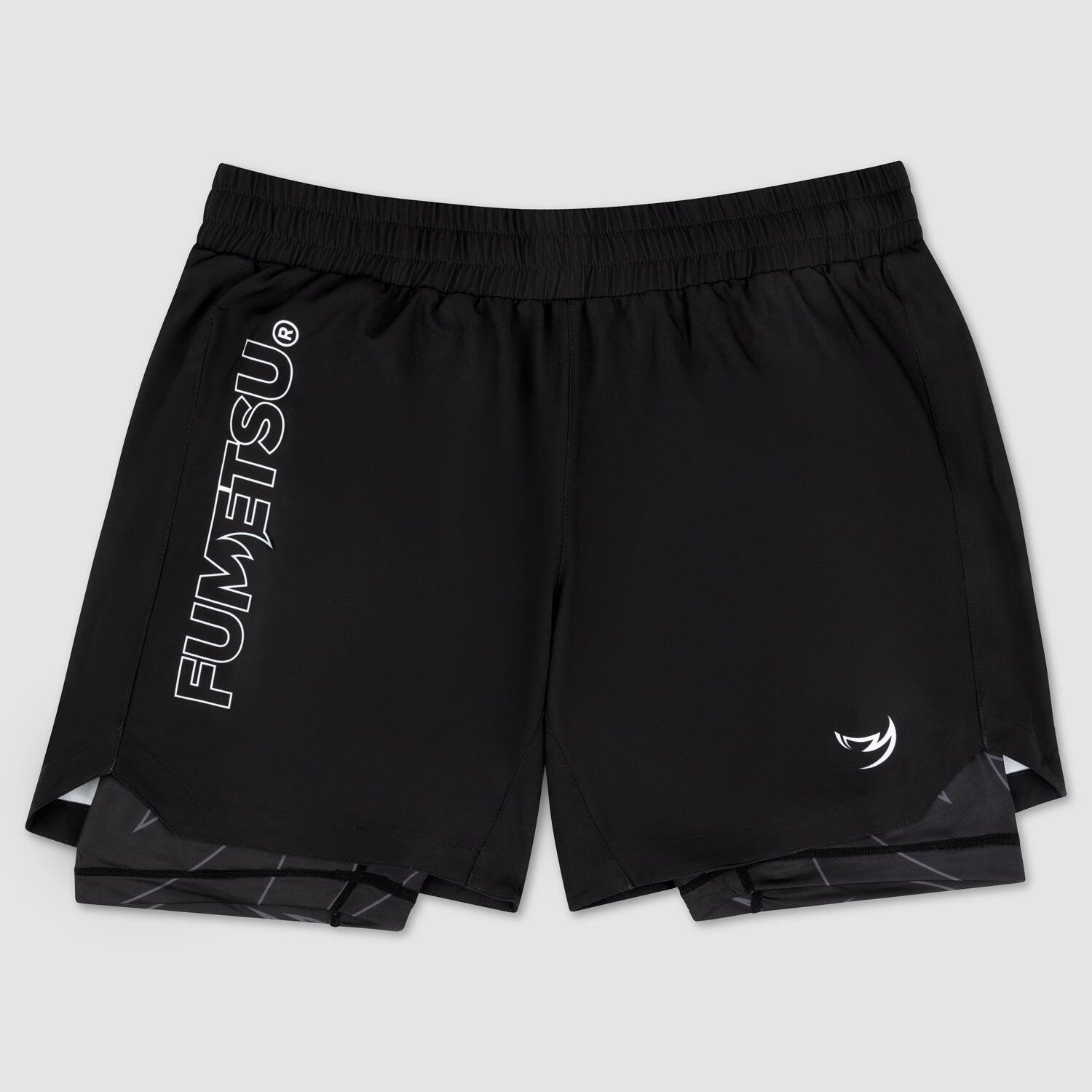 Spodenki treningowe męskie FUMETSU Icon Dual Layer Fight 3/4