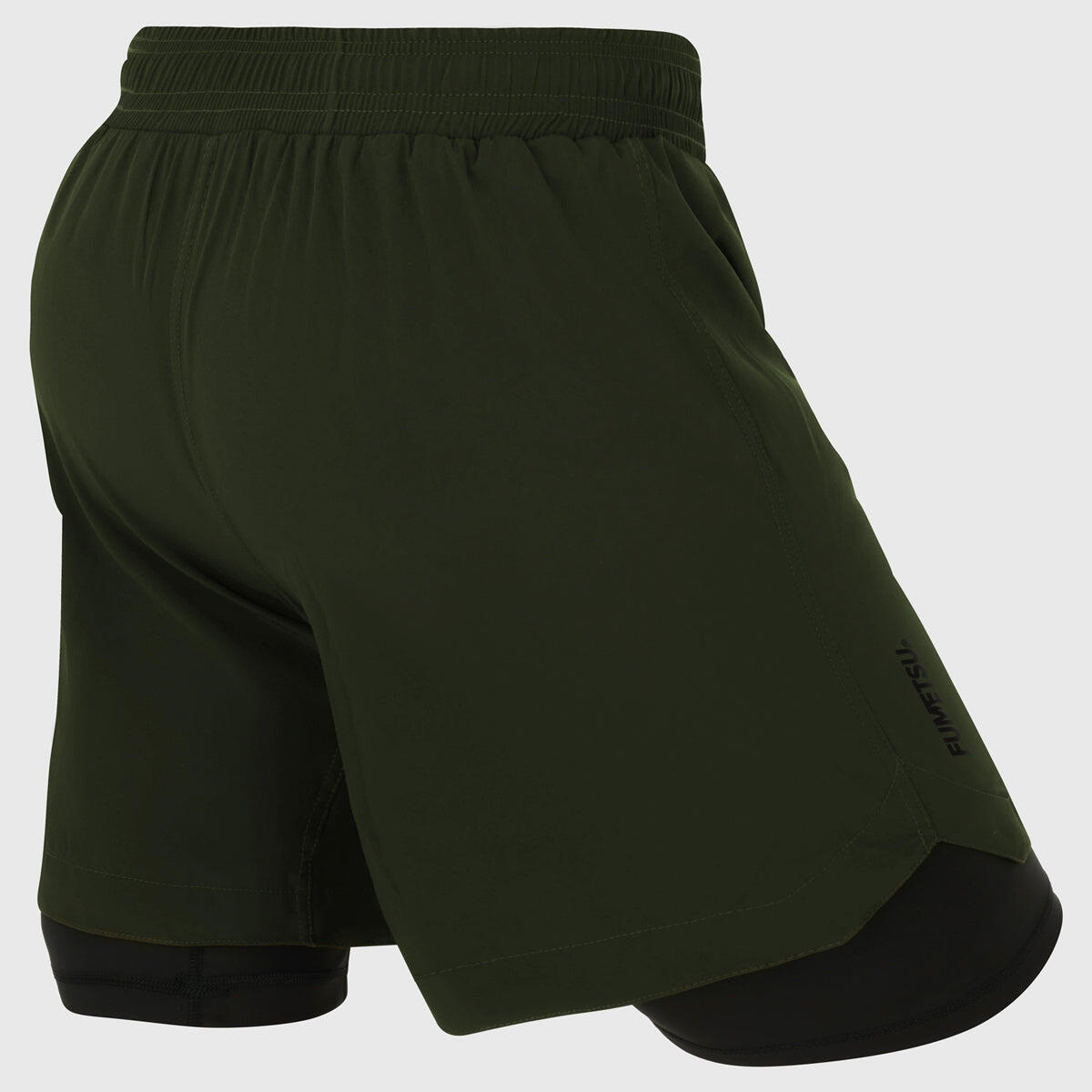 Spodenki treningowe męskie FUMETSU Origins Dual Layer 3/4