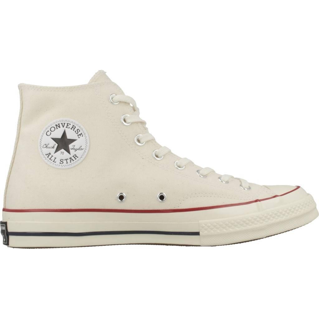Baskets Converse Modèle Chuck 70 Hi Couleur Beige 4/6
