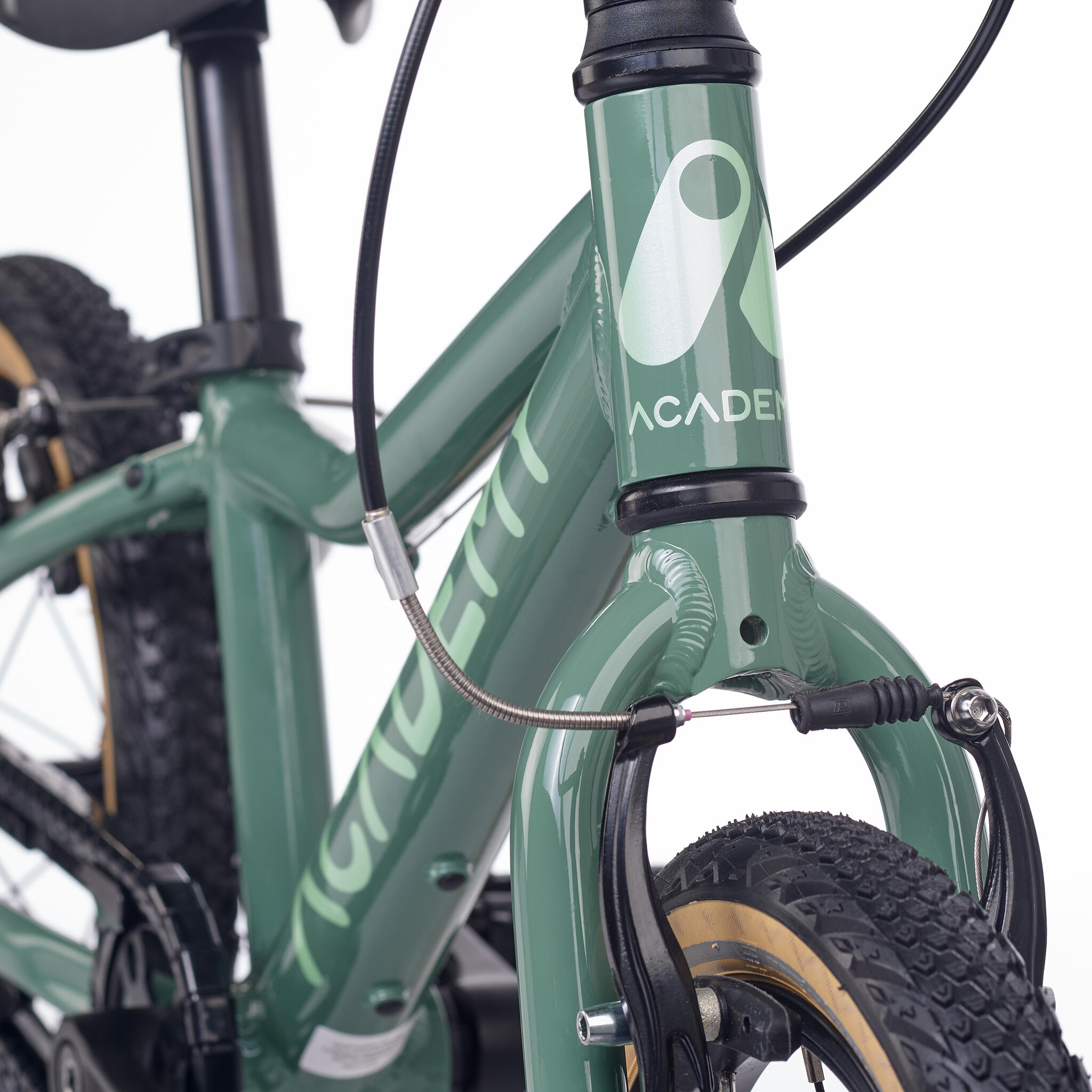 ACADEMY GRADE 2 - 14 Zoll Kinderfahrrad olive 3/6