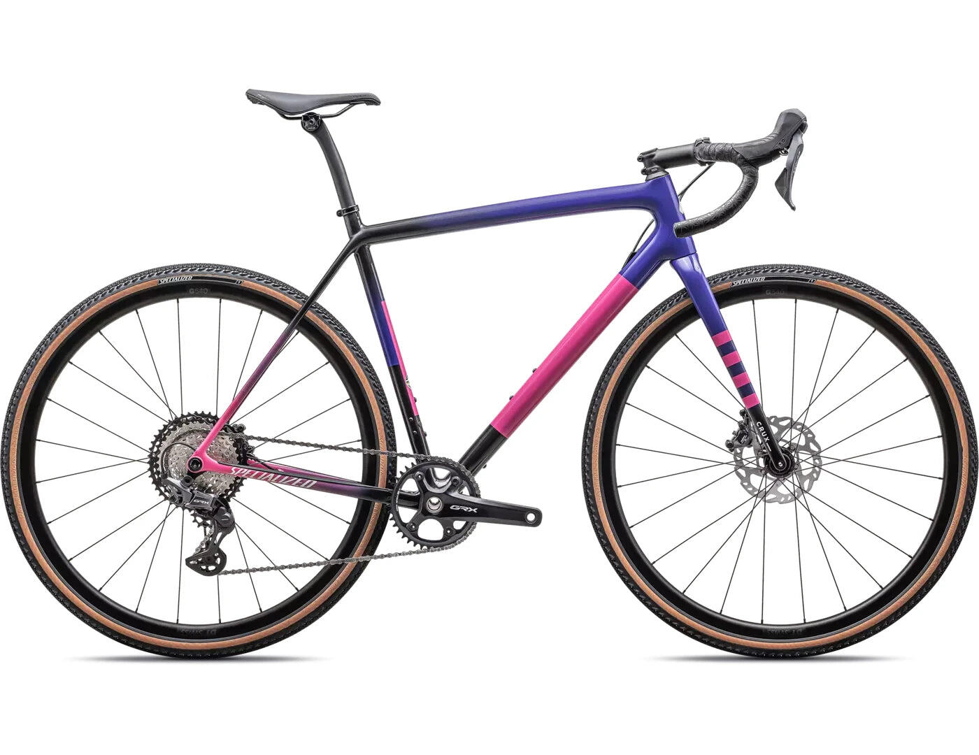 Specialized CRUX COMP CARB/PRPHZ/RBLPNK 54 6/7