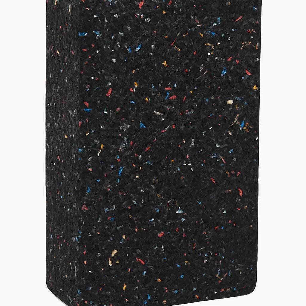 Pack of 10 Yoga Blocks - 100% Recycled - Multicoloured - 22.7 x 12 x 7.5 cm