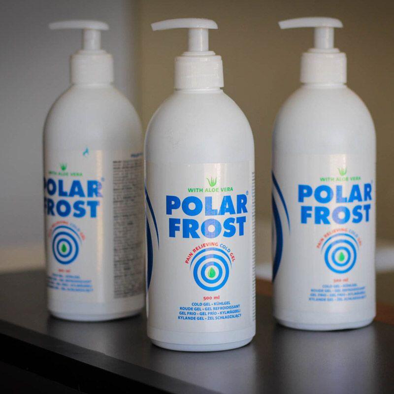 Gel réfrigérant anti-douleur  500 mL avec pompe 3/3