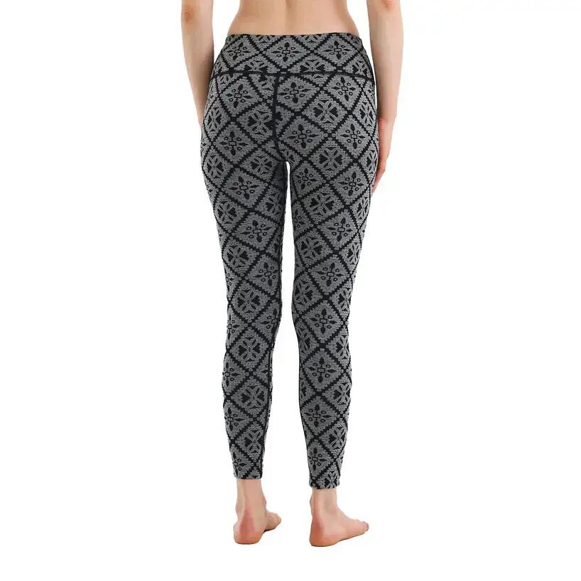 Venus - Legginsy termoaktywne (100% Merino / 230g/m²) L, Czarny 5/5