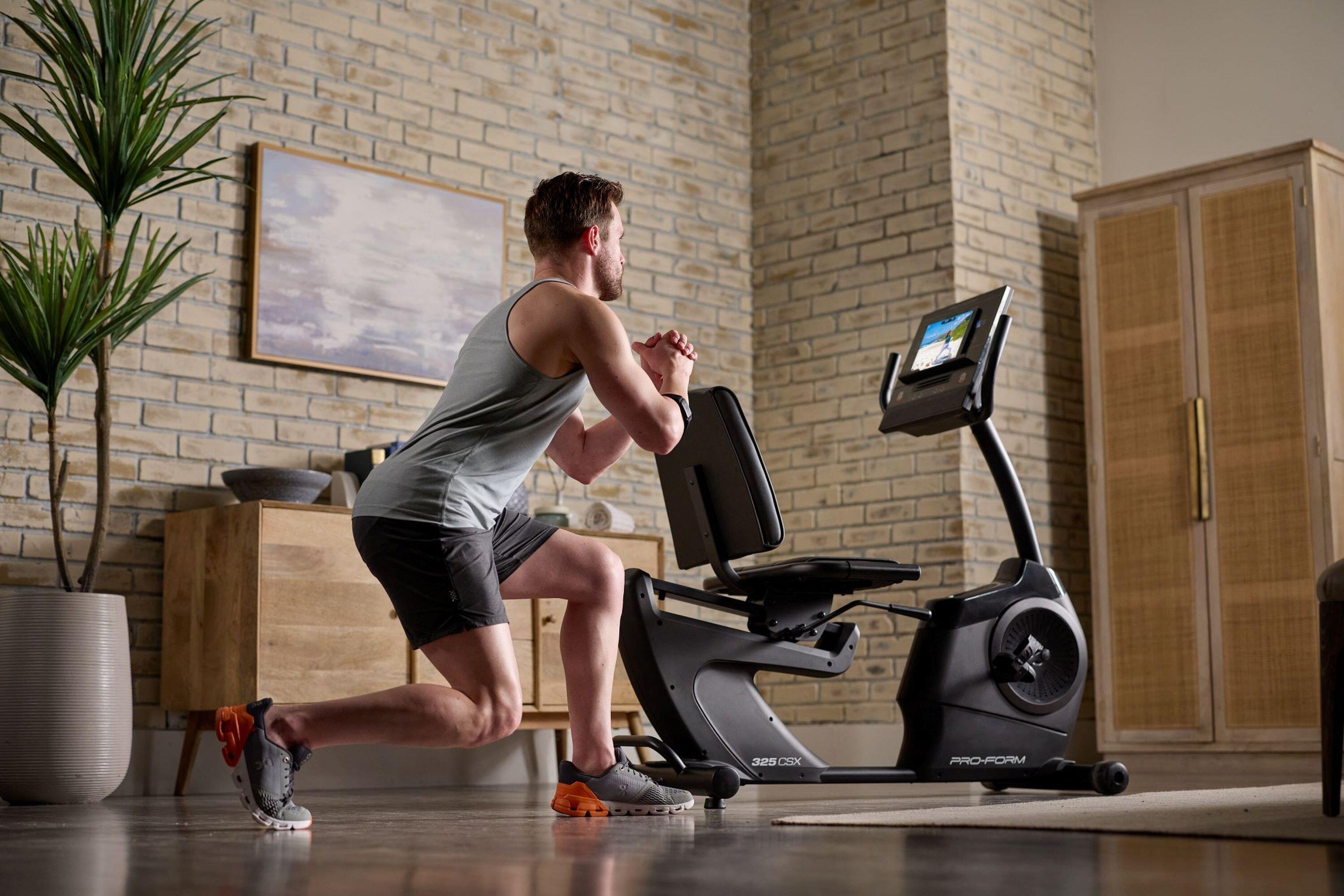 Hometrainer Semi-ligfiets 325 CSX / 22 weerstandsniveaus 6/8