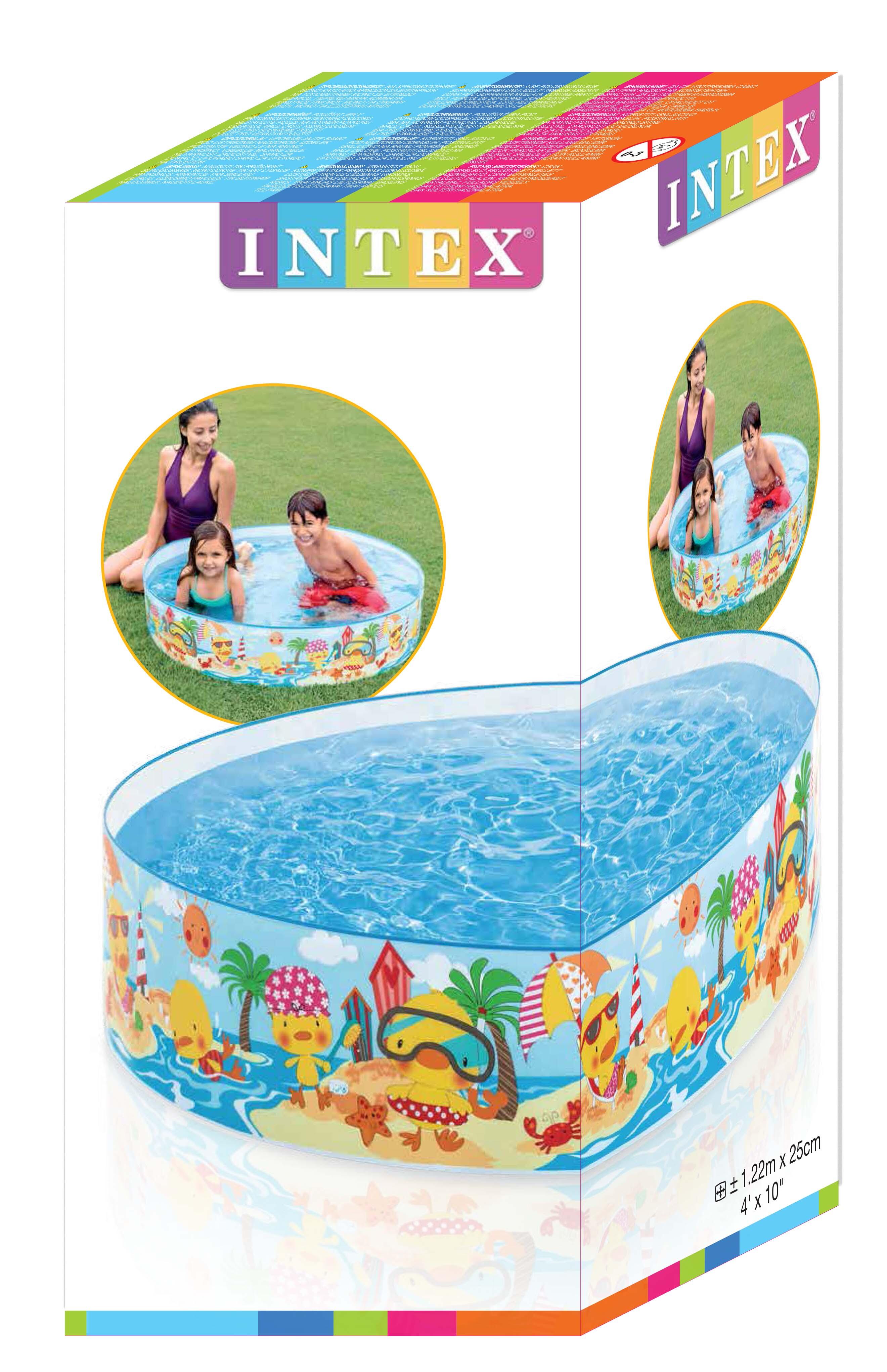 INTEX 4ft x 10in Snorkel Fun Snapset Pool IT 58477NP