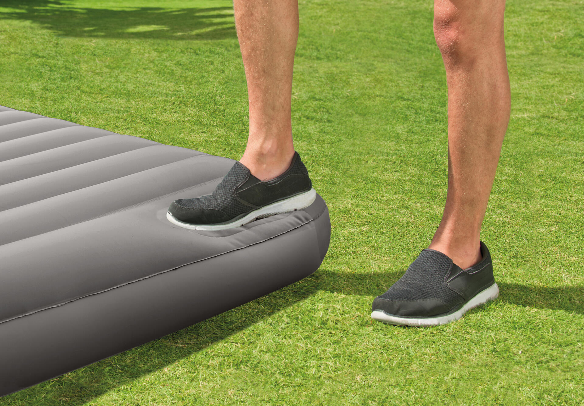 INTEX Queen Dura-Beam Prestige Downy Airbed W/Foot Bip IT 64763