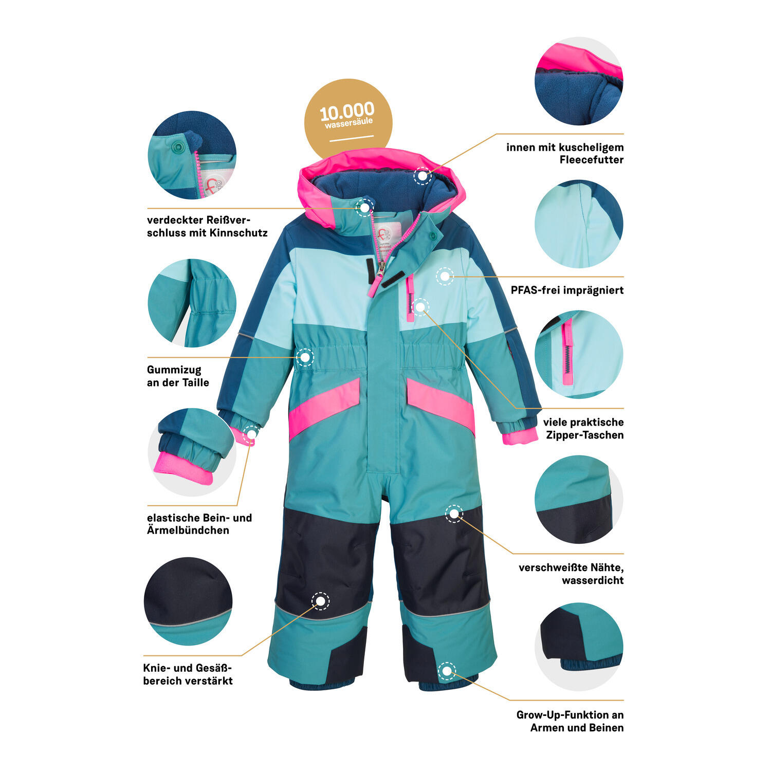 Combinaison de ski bébé garçon Killtec FISW 47 5/6
