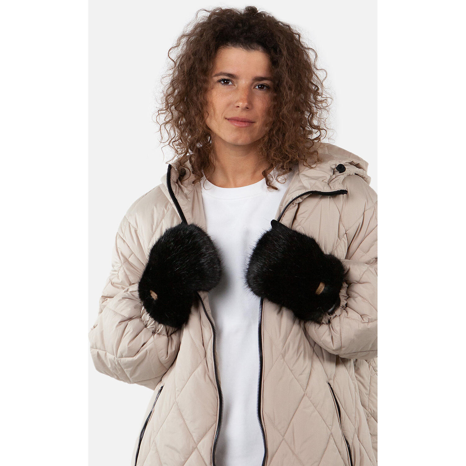 Guanti in pelliccia da donna Barts 2/4