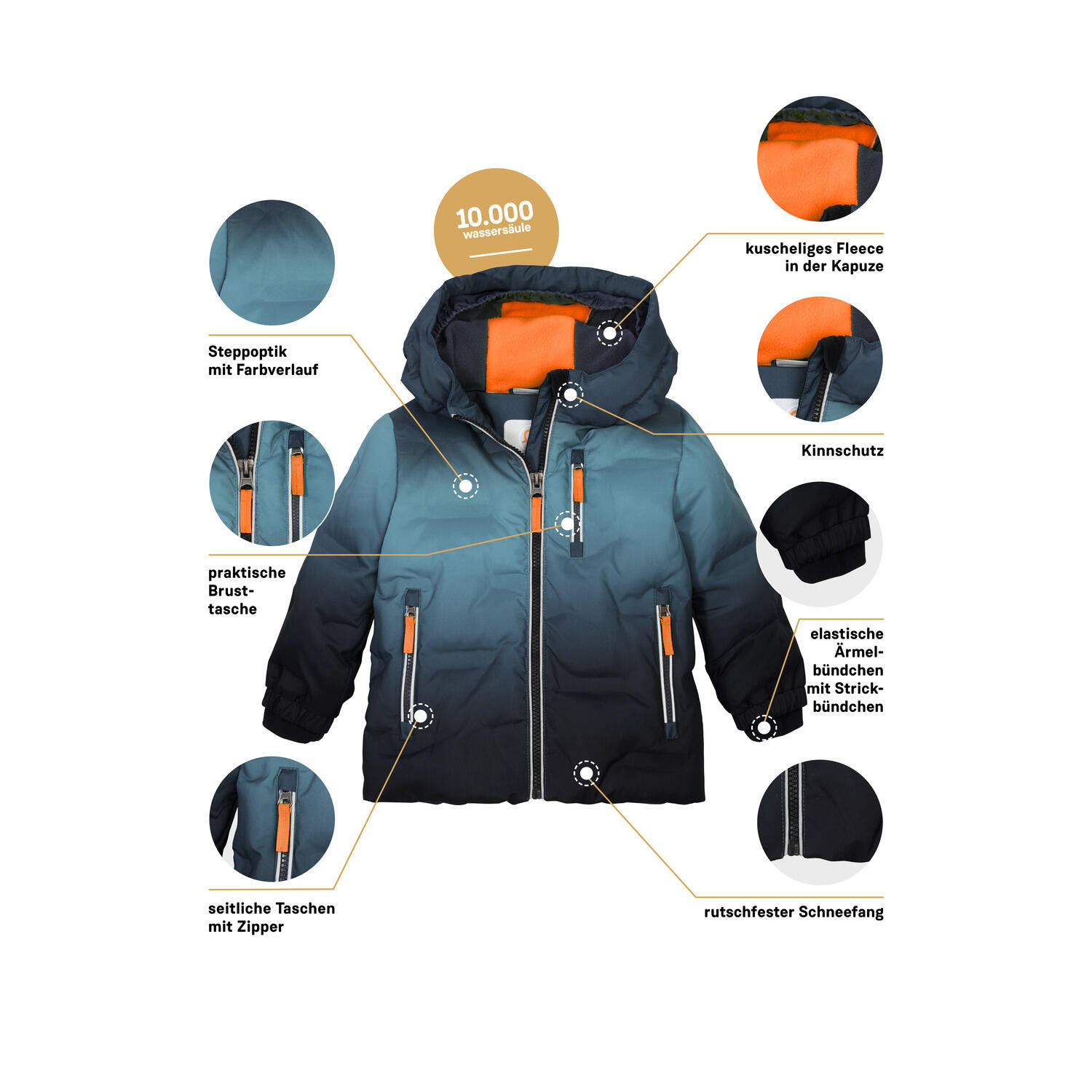 Minis Steppjacke FISW 39 MNS QLTD JCKT 6/7