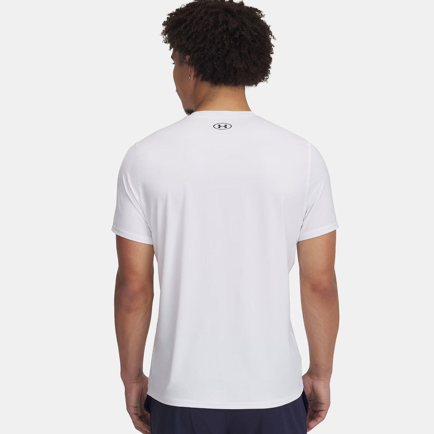 Ua Heatgear® Enganliegendes Kurzarm‑t-shirt Weiß Für Herren 2/2