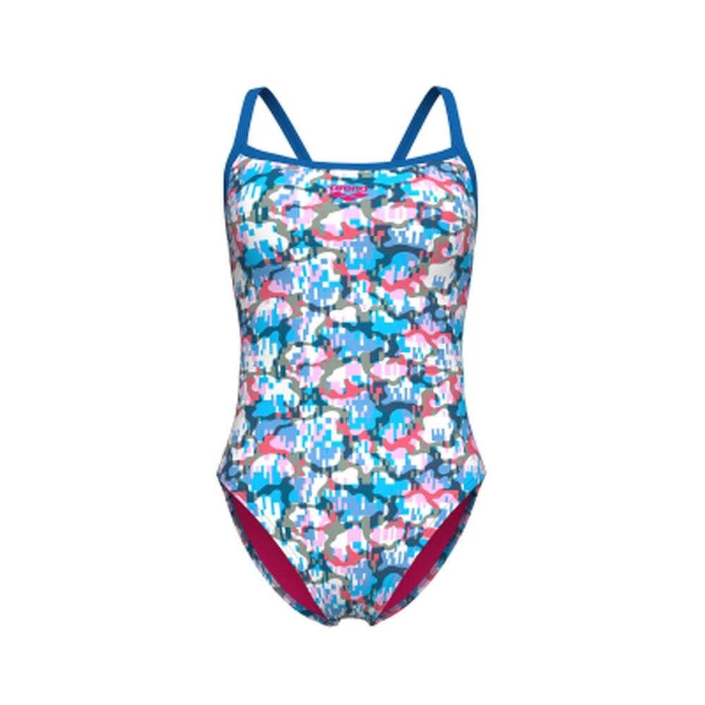 Maillot de bain 1 pièce femme Arena Multi Camo Challe 4/5