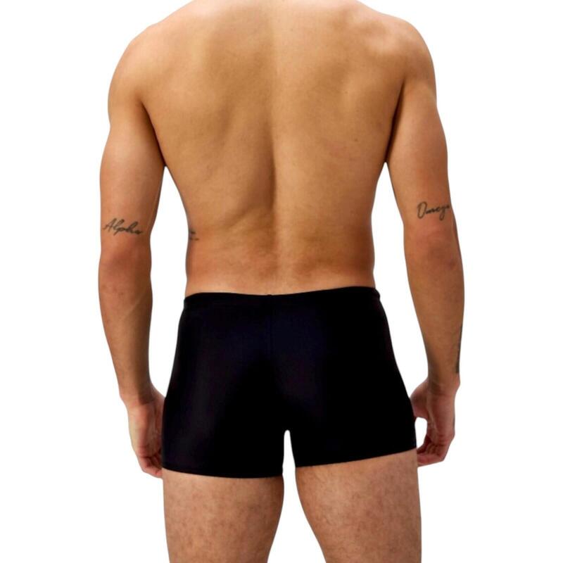 Boxeri inot barbati Speedo Medley Logo Aquashort verde– rezistenti la clor