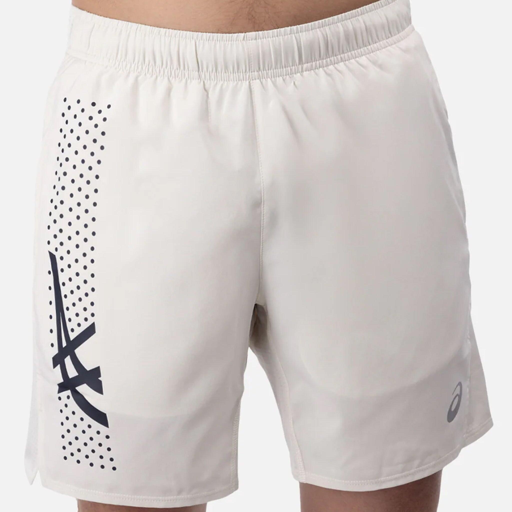 Asics 7inch Icon Mens Beige Shorts ASICS Decathlon