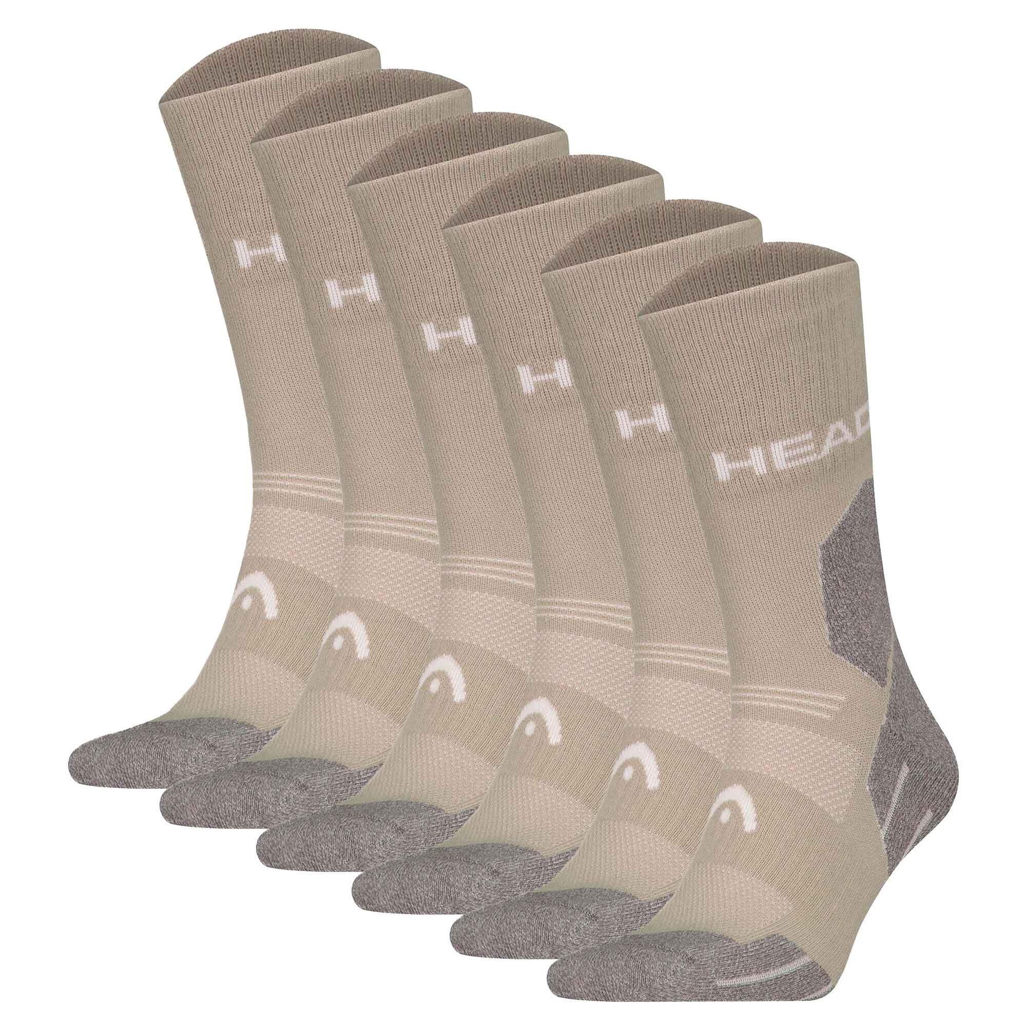 HEAD Socken Unisex 6er Pack-Hiking All Climates Crew 6P
