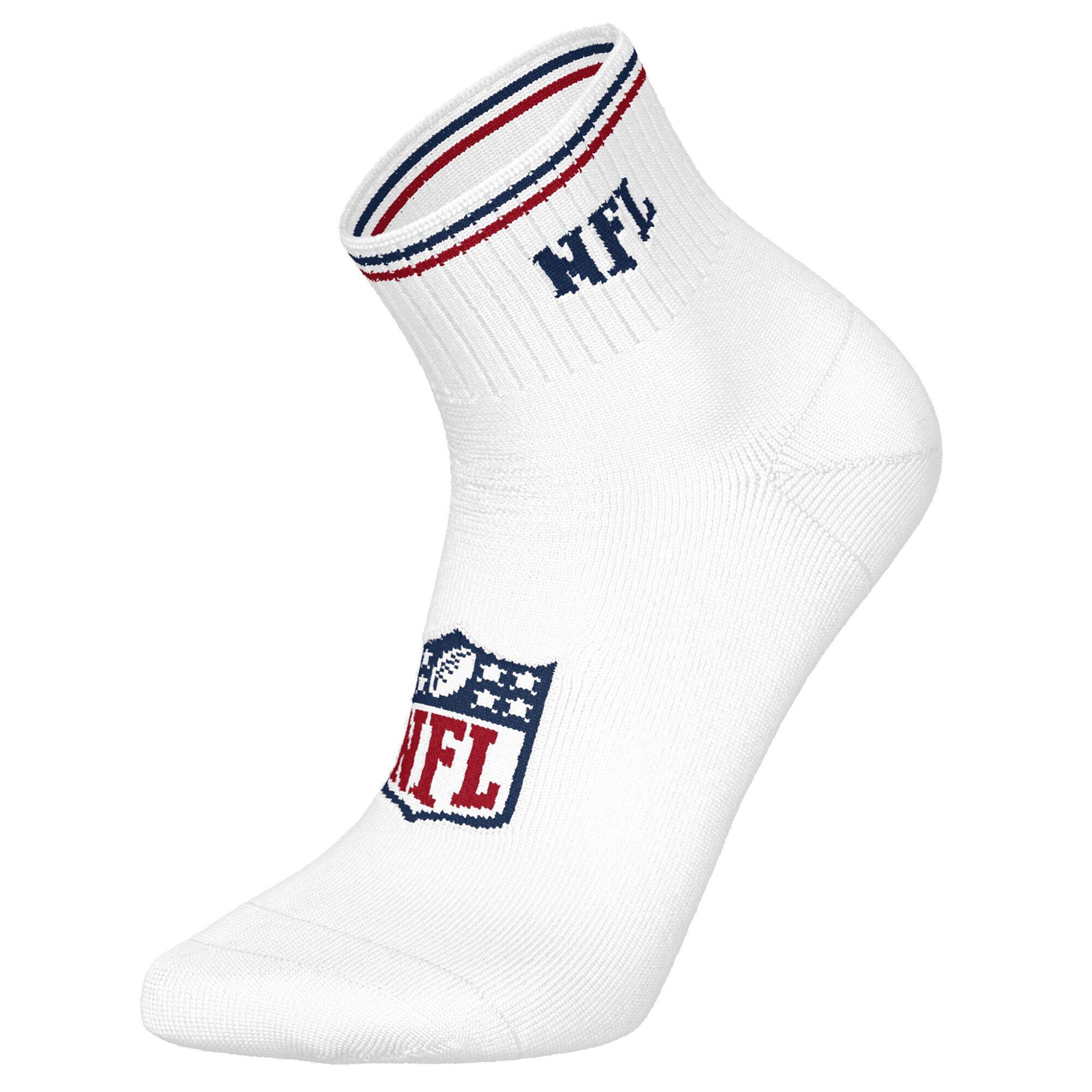 Calzini Unisex Confezione da 3 Stretch-NFL SHIELD 3Pack Quarter Socks 3/4