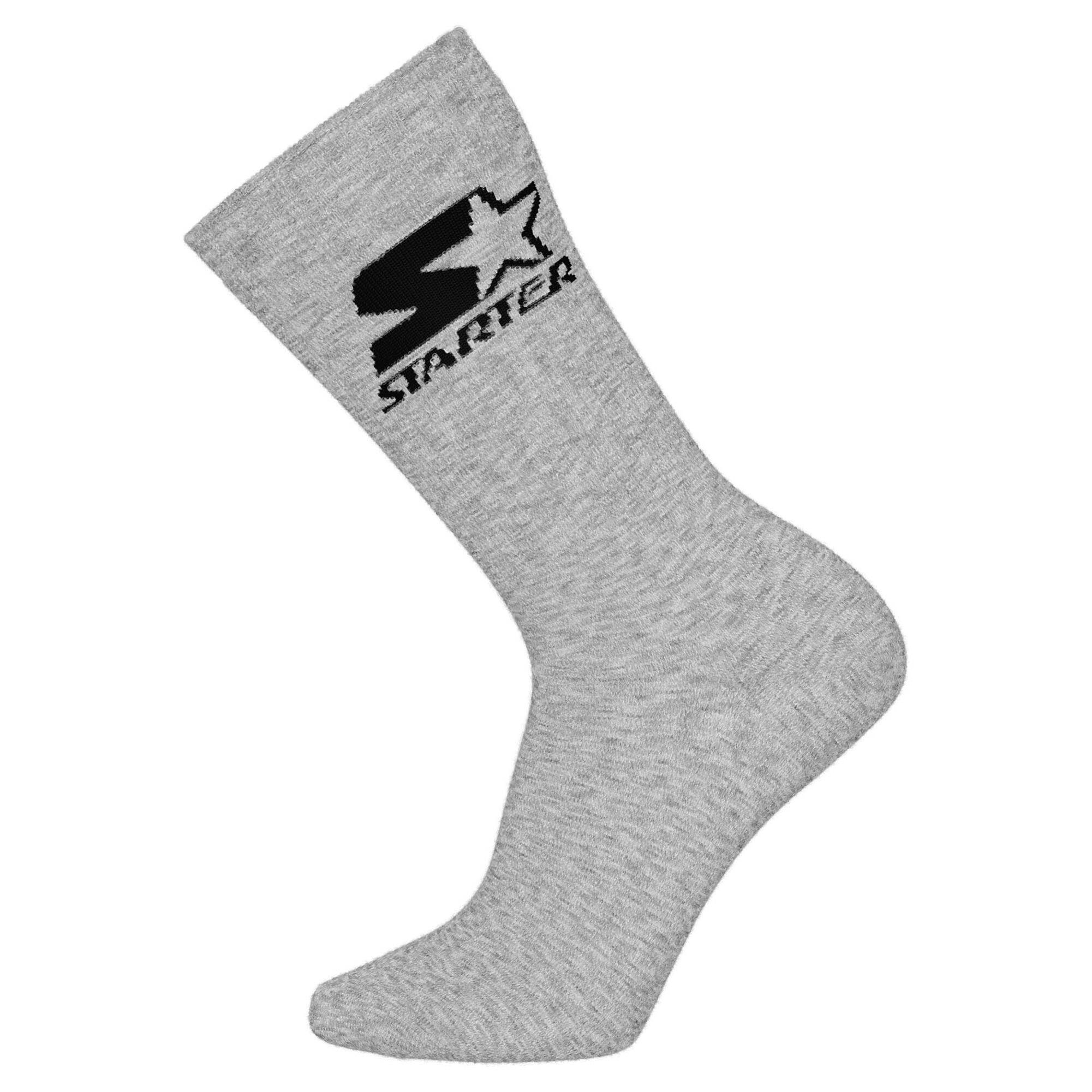 Chaussettes Unisexe Paquet de 3 Stretch-STARTER 3pk Crew Socks 2/4