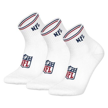 Socken Unisex 3er Pack Stretch-NFL SHIELD 3Pack Quarter Socks