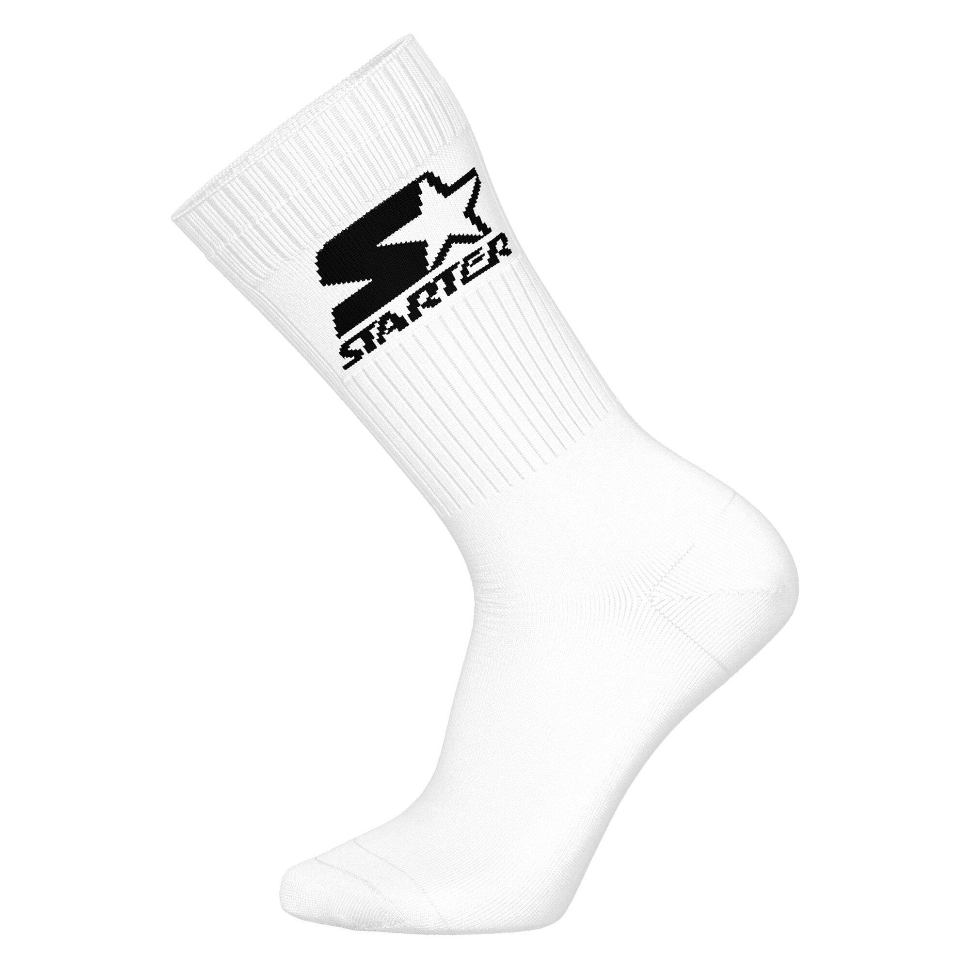 Chaussettes Unisexe Paquet de 3 Stretch-STARTER 3pk Crew Socks 5/6