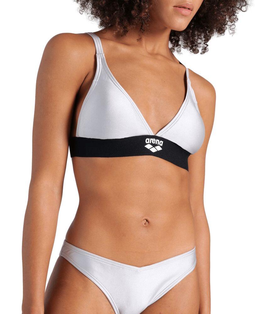 Strój kąpielowy damski dwuczęściowy bikini kostium basen Arena Logo Tape 4/7