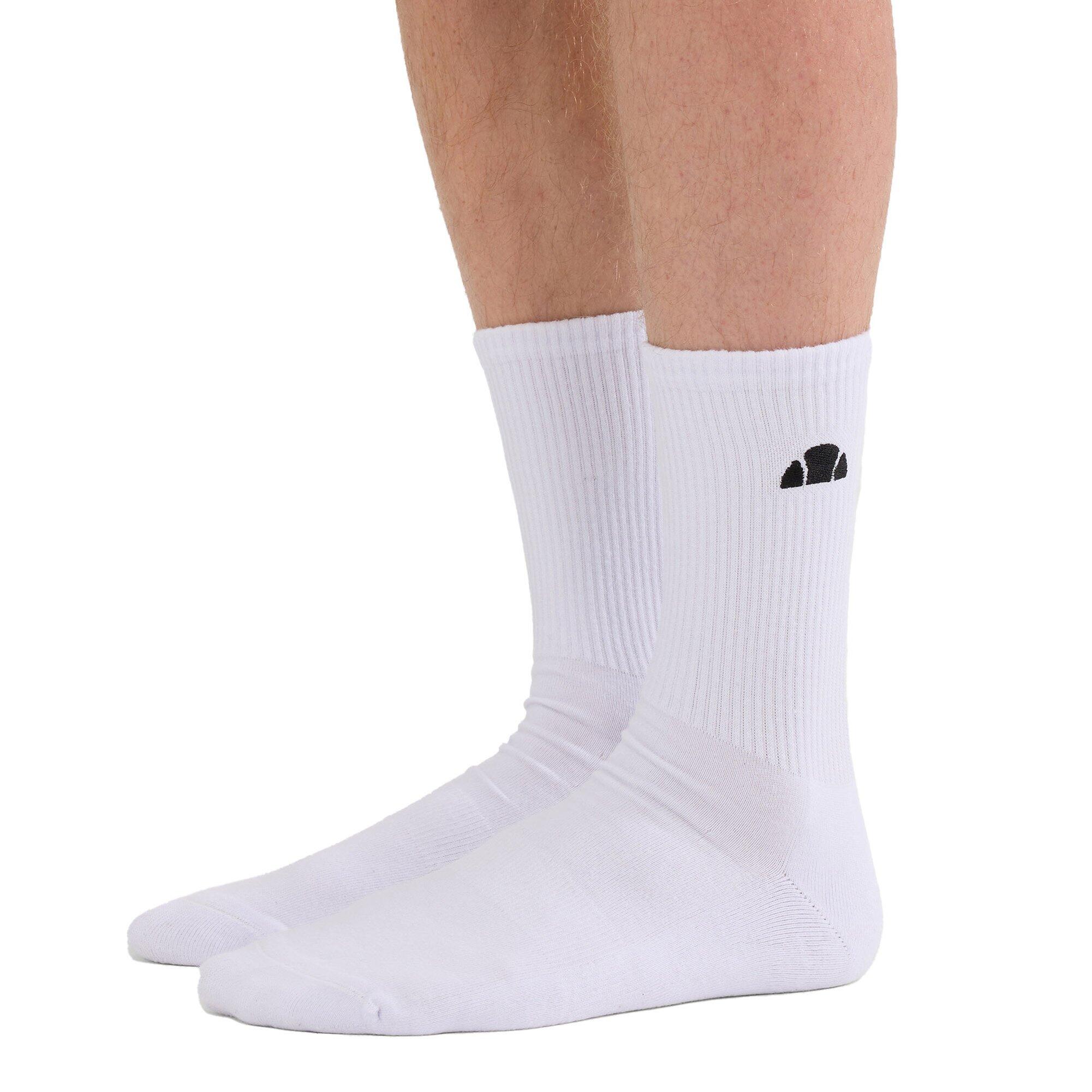 Chaussettes Unisexe Paquet de 3 Confortable à porter-ALACRE Crew Socks 4/6