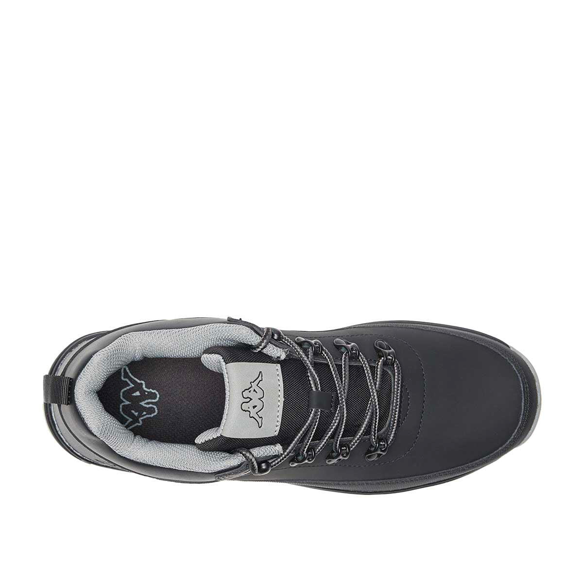 Sneakers bassa da uomo in poliuretano nero da fitness 5/6